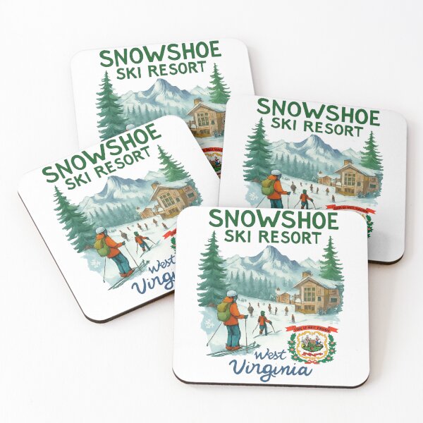 Item preview, Ski Resort Snowshoe, West Virginia designed and sold by clarkfraser.