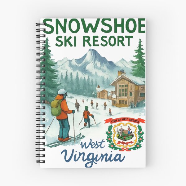 Item preview, Ski Resort Snowshoe, West Virginia designed and sold by clarkfraser.