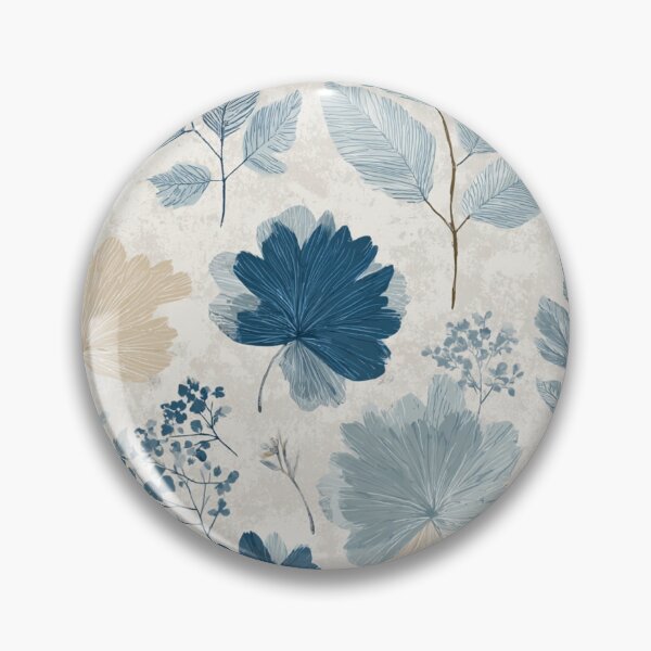Item preview, Soft Romantic Airy Blue Cream Seamless Pattern designed and sold by GrinGalore.