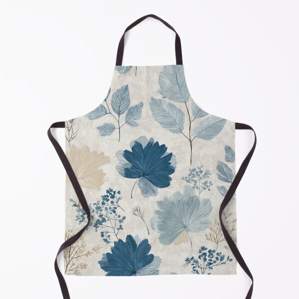 Item preview, Soft Romantic Airy Blue Cream Seamless Pattern designed and sold by GrinGalore.