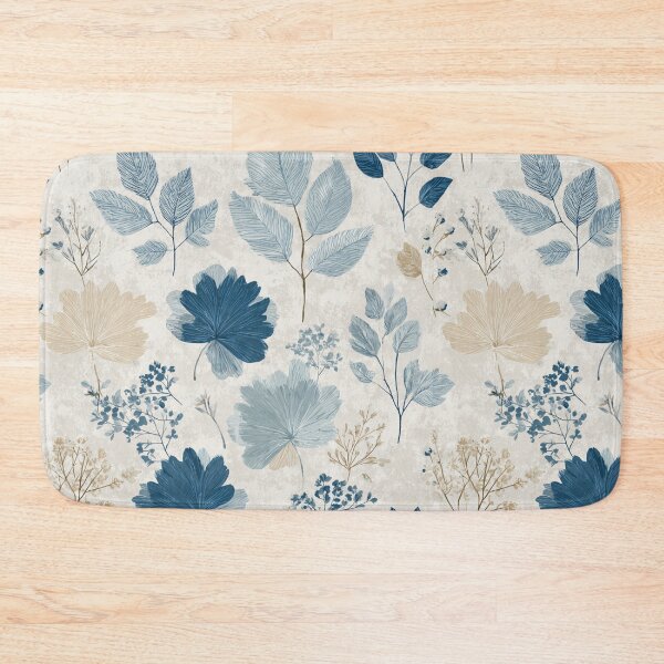 Item preview, Soft Romantic Airy Blue Cream Seamless Pattern designed and sold by GrinGalore.