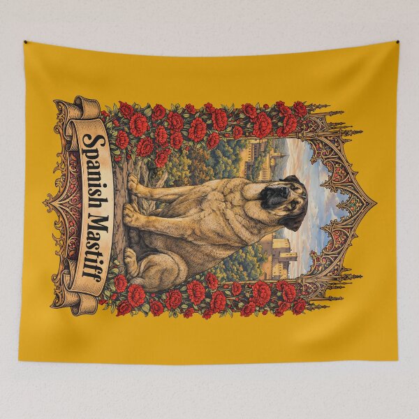 Item preview, Spanish Mastiff Alhambra Granada Wall Art designed and sold by BorgSpareParts.
