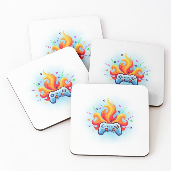 Item preview, Flaming Gamer designed and sold by TeamAdequate.