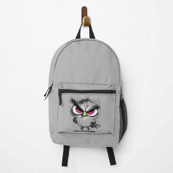 Item preview, Angry bird black and white minimalist art designed and sold by Natart1004.