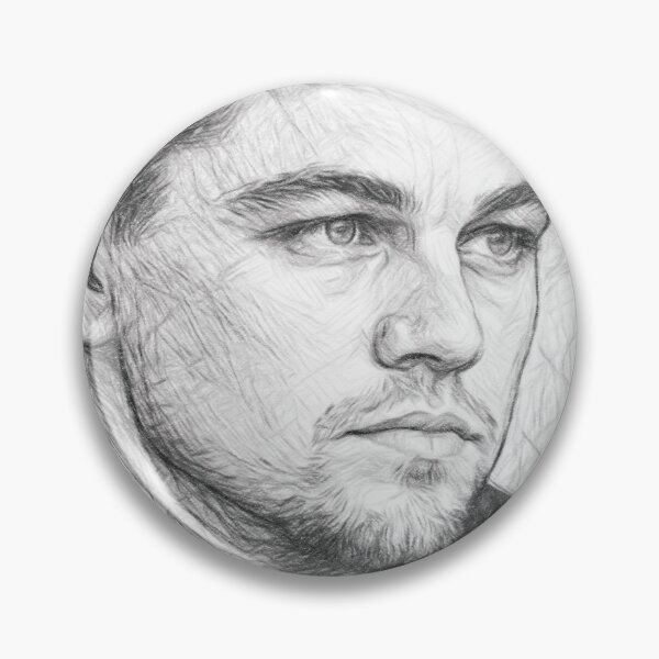Item preview, Famous Hollywood Actor Pencil Sketch Portrait Black and White Celebrity Drawing Realistic Graphite Illustration Classic Movie Star Art designed and sold by Leon Woods Pencil Art.