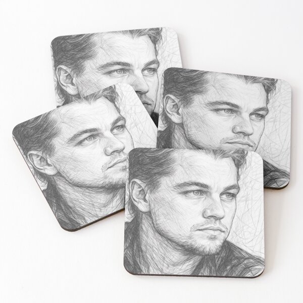 Item preview, Famous Hollywood Actor Pencil Sketch Portrait Black and White Celebrity Drawing Realistic Graphite Illustration Classic Movie Star Art designed and sold by Leon Woods Pencil Art.