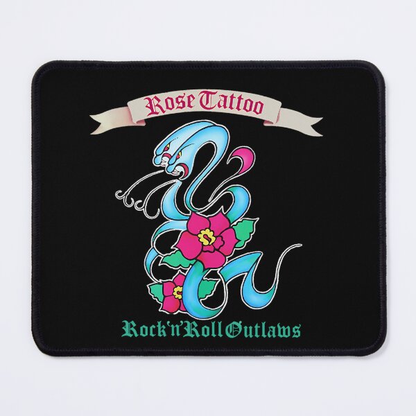 Item preview, Rose Tattoo Rock Roll Outlaws designed and sold by SheerazG.