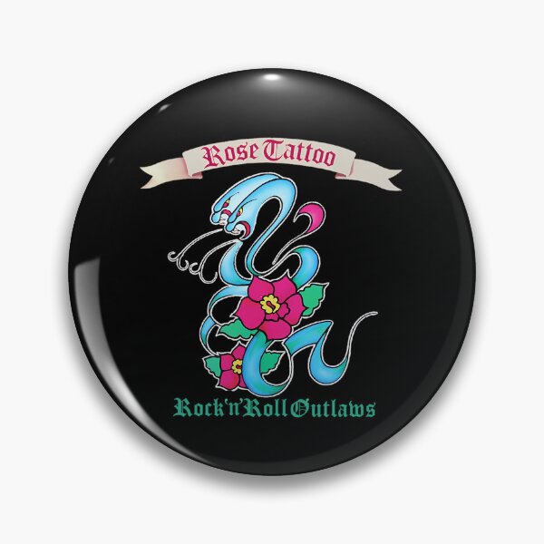 Item preview, Rose Tattoo Rock Roll Outlaws designed and sold by SheerazG.