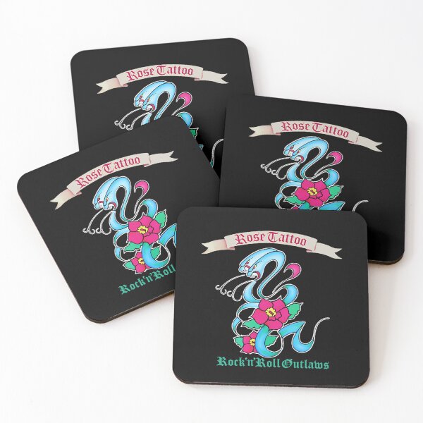 Item preview, Rose Tattoo Rock Roll Outlaws designed and sold by SheerazG.