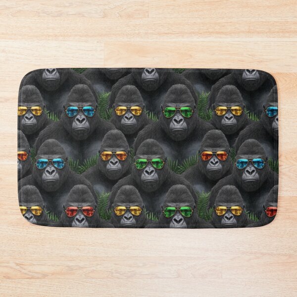 Item preview, Cool Gorilla Sunglasses Seamless Pattern designed and sold by Fabricbella.