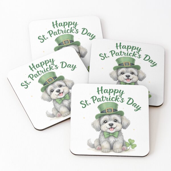 Item preview, St. Patrick's Day Schnoodle designed and sold by Kedspicedesign.