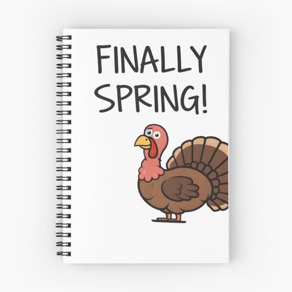 Item preview, Finally Spring! Funny Turkey Illustration designed and sold by DrukNaStyl.