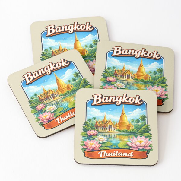 Item preview, Bangkok, Thailand - Golden Temple designed and sold by Myra365Art.