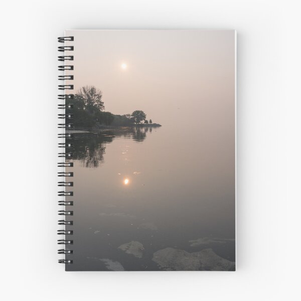Item preview, No Horizon - Serene Lakeside at Sunrise designed and sold by Georgia Mizuleva.