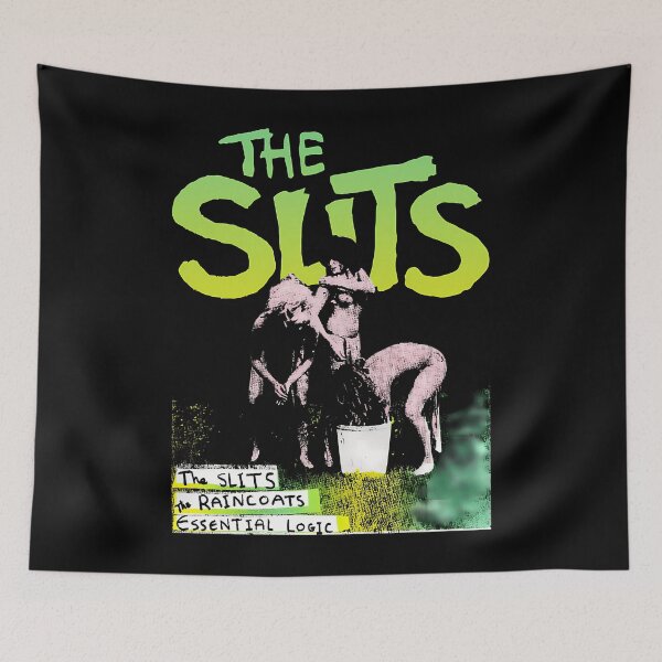 Item preview, The Slits Grunge Texture Punk Band The Raincoats Logic designed and sold by SheerazG.