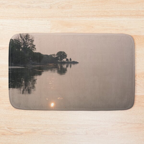 Item preview, No Horizon - Serene Lakeside at Sunrise designed and sold by Georgia Mizuleva.