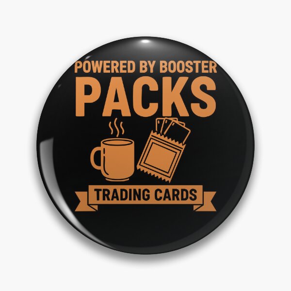 Item preview, Powered By Booster Packs Trading Cards Collector designed and sold by LuminOrb.