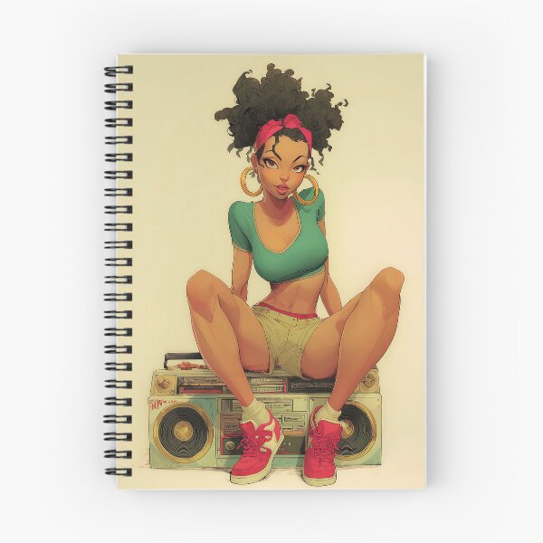Item preview, Gold Hoops and High Tops designed and sold by Retro Type.