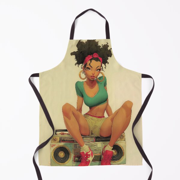 Item preview, Gold Hoops and High Tops designed and sold by Retro Type.