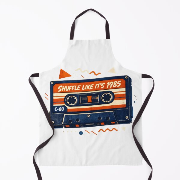 Item preview, Shuffle Like It's 1985 Retro Cassette Tape designed and sold by Aesthetic Art.