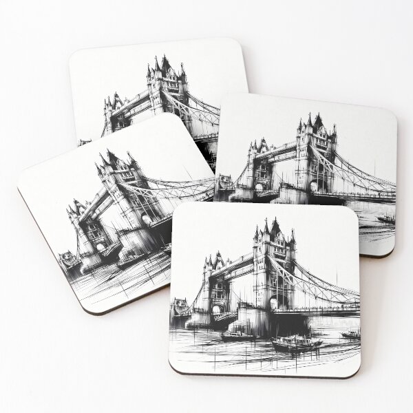 Item preview, Tower Bridge designed and sold by Visual Nomad Club.