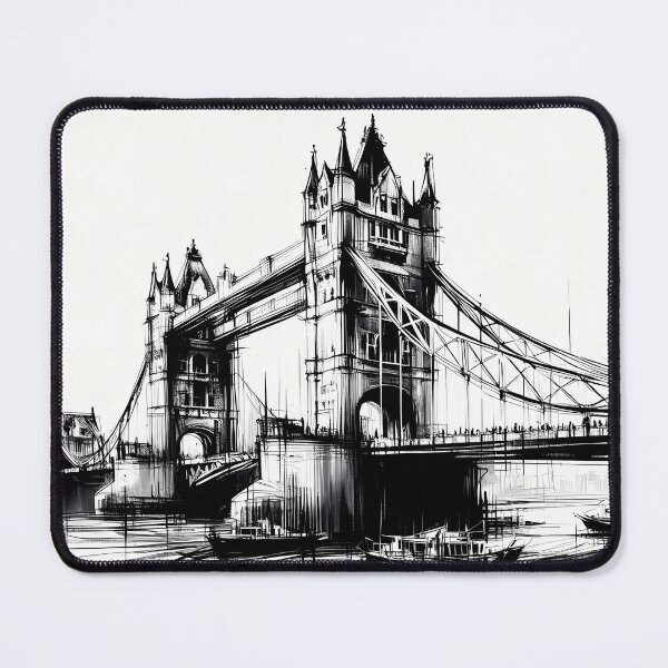Item preview, Tower Bridge designed and sold by Visual Nomad Club.