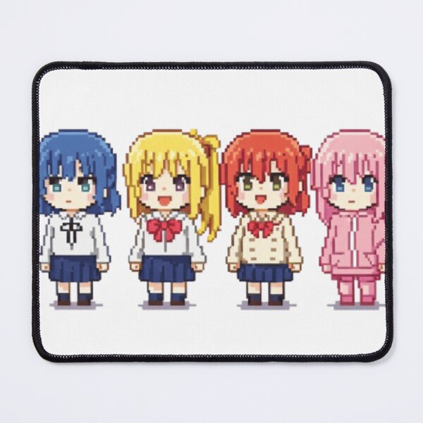 Item preview, Bocchi the Rock Pixel Art designed and sold by ChromiraStudios.