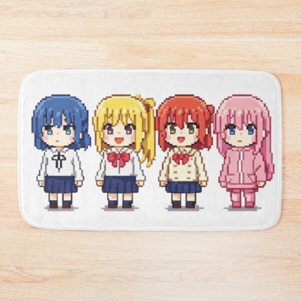 Item preview, Bocchi the Rock Pixel Art designed and sold by ChromiraStudios.