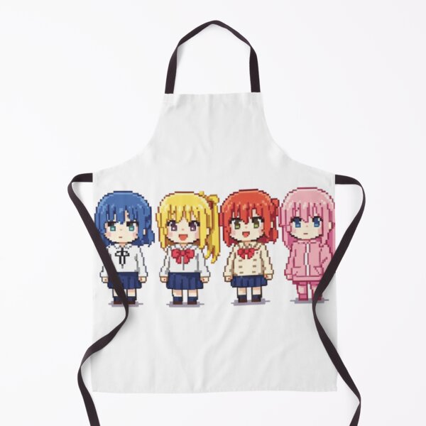Item preview, Bocchi the Rock Pixel Art designed and sold by ChromiraStudios.