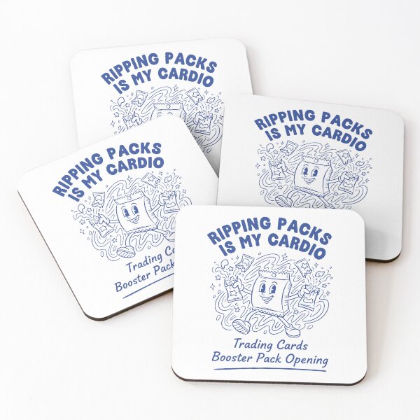 Item preview, Ripping Packs Is My Cardio Cards Booster Pack designed and sold by LuminOrb.