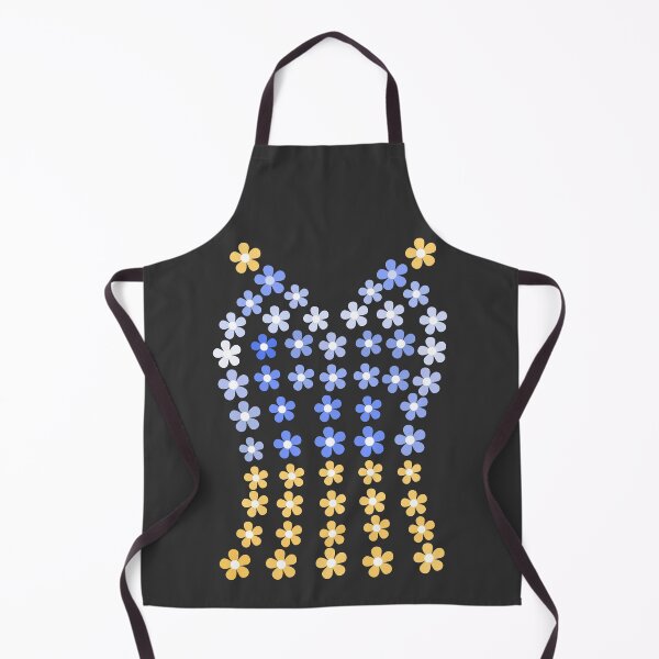 Item preview, Yellow-Blue Flower Top T-Shirt designed and sold by T-shirtsMZH.