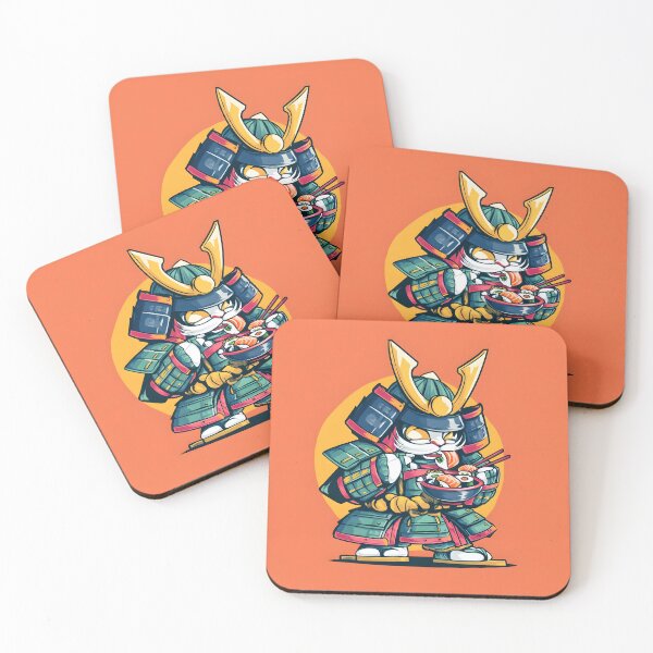 Item preview, Samurai Cat Sushi Warrior designed and sold by zono52.