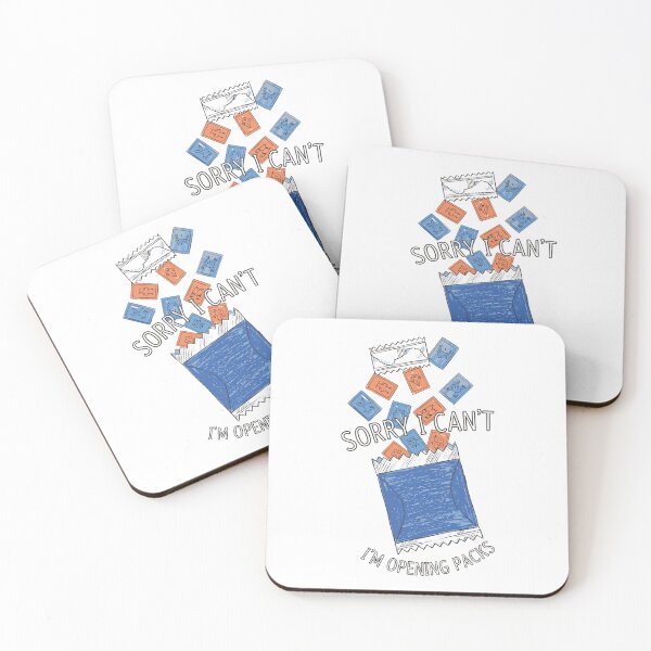Item preview, Sorry I Cant Im Opening Packs Trading Card designed and sold by LuminOrb.