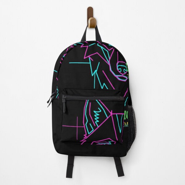 Item preview, Neon Geometric Wolf Art Pawarmogiyaji Glowing Line Design designed and sold by Pawar1999.