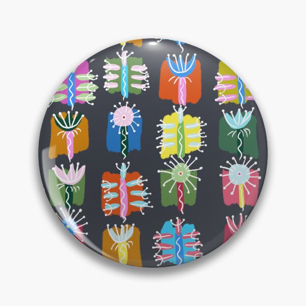 Item preview, Floral Collage on black designed and sold by Colour Angel by KV.