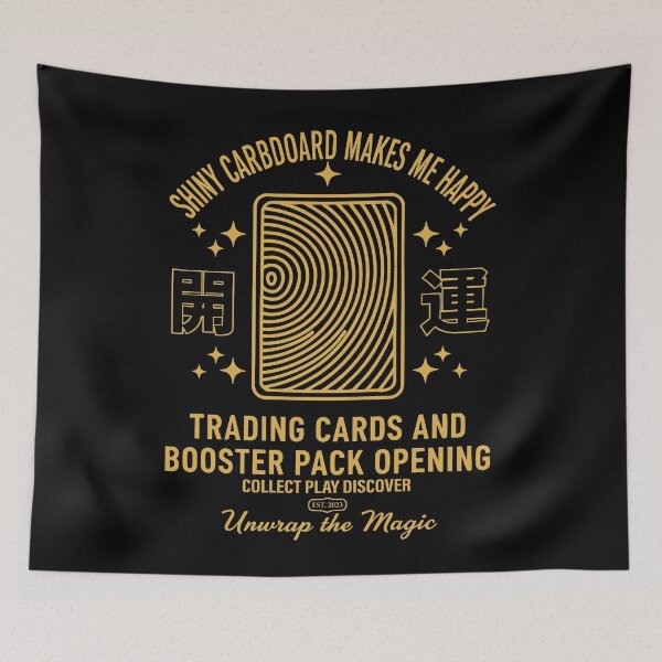 Item preview, Shiny Cardboard Happy Trading Cards Booster Pack designed and sold by LuminOrb.