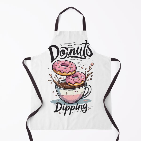 Item preview, Donuts Dipping in iced coffee designed and sold by owi-art.