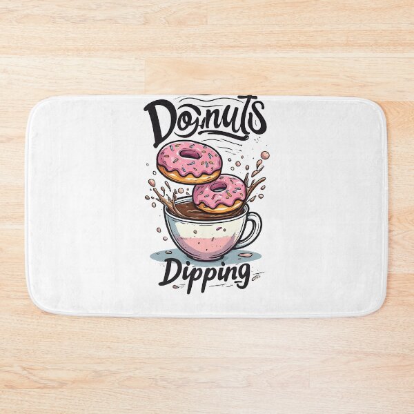 Item preview, Donuts Dipping in iced coffee designed and sold by owi-art.