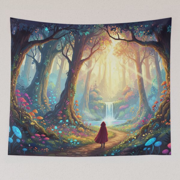 Item preview, Light trail in the enchanted forest designed and sold by Sigtrix.