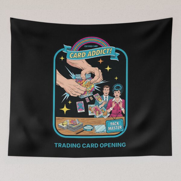 Item preview, Card Addict Pack Master Trading Card Opening Card designed and sold by LuminOrb.