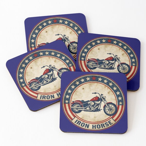 Item preview, Vintage Iron Horse American Retro Biker Chopper designed and sold by BoralisSynth.