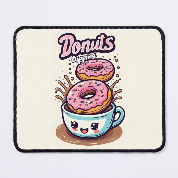 Item preview, Donuts Dipping in coffee designed and sold by owi-art.