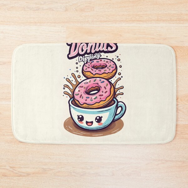 Item preview, Donuts Dipping in coffee designed and sold by owi-art.