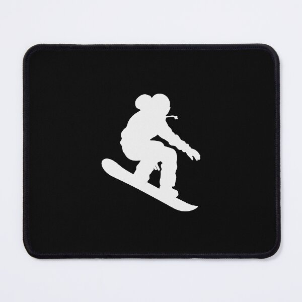 Item preview, Snowboard Jump Silhouette – Winter Motion Design designed and sold by BrushRushX.