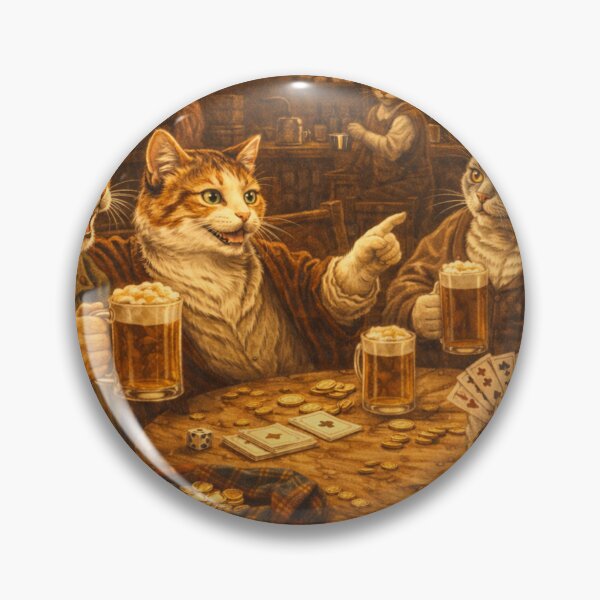 Item preview, Renaissance Pub Cats – A Night of Ale and Tales designed and sold by MeowMoodArt.
