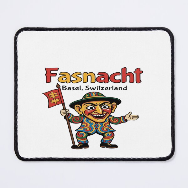 Item preview, Basel Fasnacht T-Shirt | Fasnacht Basel Switzerland Carnival Design | Swiss Festival Mask Tee | Colorful Fasnacht Parade Shirt designed and sold by Sushikidsntod.