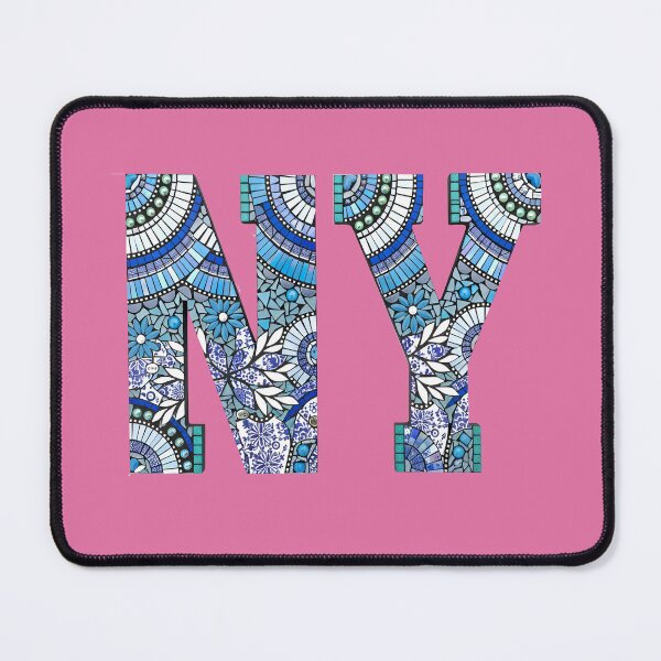 Item preview, NY letters pink designed and sold by TasseABdes.