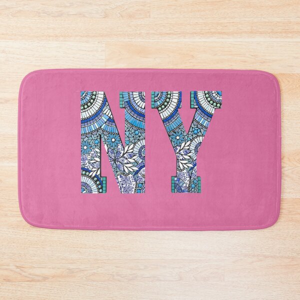 Item preview, NY letters pink designed and sold by TasseABdes.