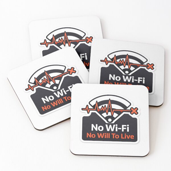 Item preview, No Wi-Fi No Will To Live Funny Tech designed and sold by storyofdavid.