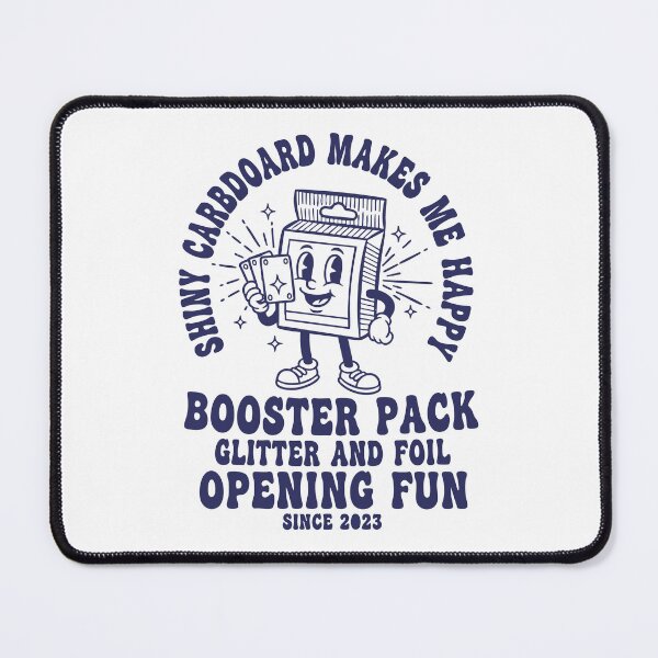 Item preview, Shiny Cardboard Makes Me Happy Booster Pack designed and sold by LuminOrb.